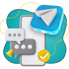 Создание Mini App для Telegram - КИБЕРшкола программирования для детей, компьютерные курсы для школьников, начинающих и подростков - KIBERone г. Балашиха