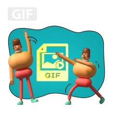 Gif-анимация - КИБЕРшкола программирования для детей, компьютерные курсы для школьников, начинающих и подростков - KIBERone г. Балашиха