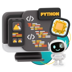 Мой первый сайт с мозгами: Python + AI - КИБЕРшкола программирования для детей, компьютерные курсы для школьников, начинающих и подростков - KIBERone г. Балашиха