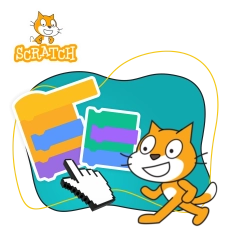 Scratch. Продвинутый уровень – создаём игры, как маленькие разработчики! - КИБЕРшкола программирования для детей, компьютерные курсы для школьников, начинающих и подростков - KIBERone г. Балашиха
