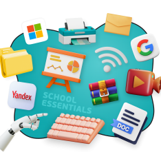 Цифровая база для школьника - КИБЕРшкола программирования для детей, компьютерные курсы для школьников, начинающих и подростков - KIBERone г. Балашиха