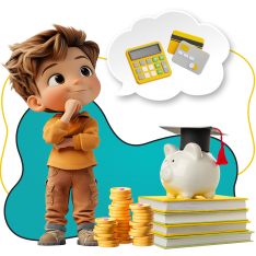 Финансовый интеллект вместе KIBERone - КИБЕРшкола программирования для детей, компьютерные курсы для школьников, начинающих и подростков - KIBERone г. Балашиха