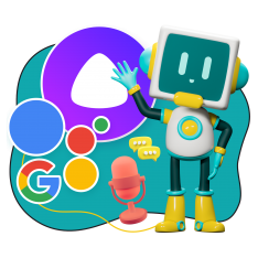 Голосовой помощник Алиса - КИБЕРшкола программирования для детей, компьютерные курсы для школьников, начинающих и подростков - KIBERone г. Балашиха