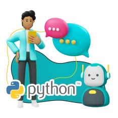 Умный чат-бот на Python на Telegram - КИБЕРшкола программирования для детей, компьютерные курсы для школьников, начинающих и подростков - KIBERone г. Балашиха