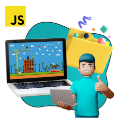 Программирование на JavaScript. Учимся создавать игры! - КИБЕРшкола программирования для детей, компьютерные курсы для школьников, начинающих и подростков - KIBERone г. Балашиха
