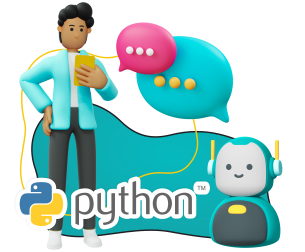 Умный чат-бот на Python - Школа программирования для детей, компьютерные курсы для школьников, начинающих и подростков - KIBERone г. Балашиха
