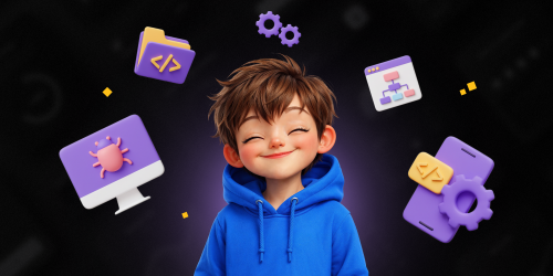 Идеальный сайт с нуля: код, дизайн и AI-помощник - КИБЕРшкола программирования для детей, компьютерные курсы для школьников, начинающих и подростков - KIBERone г. Балашиха